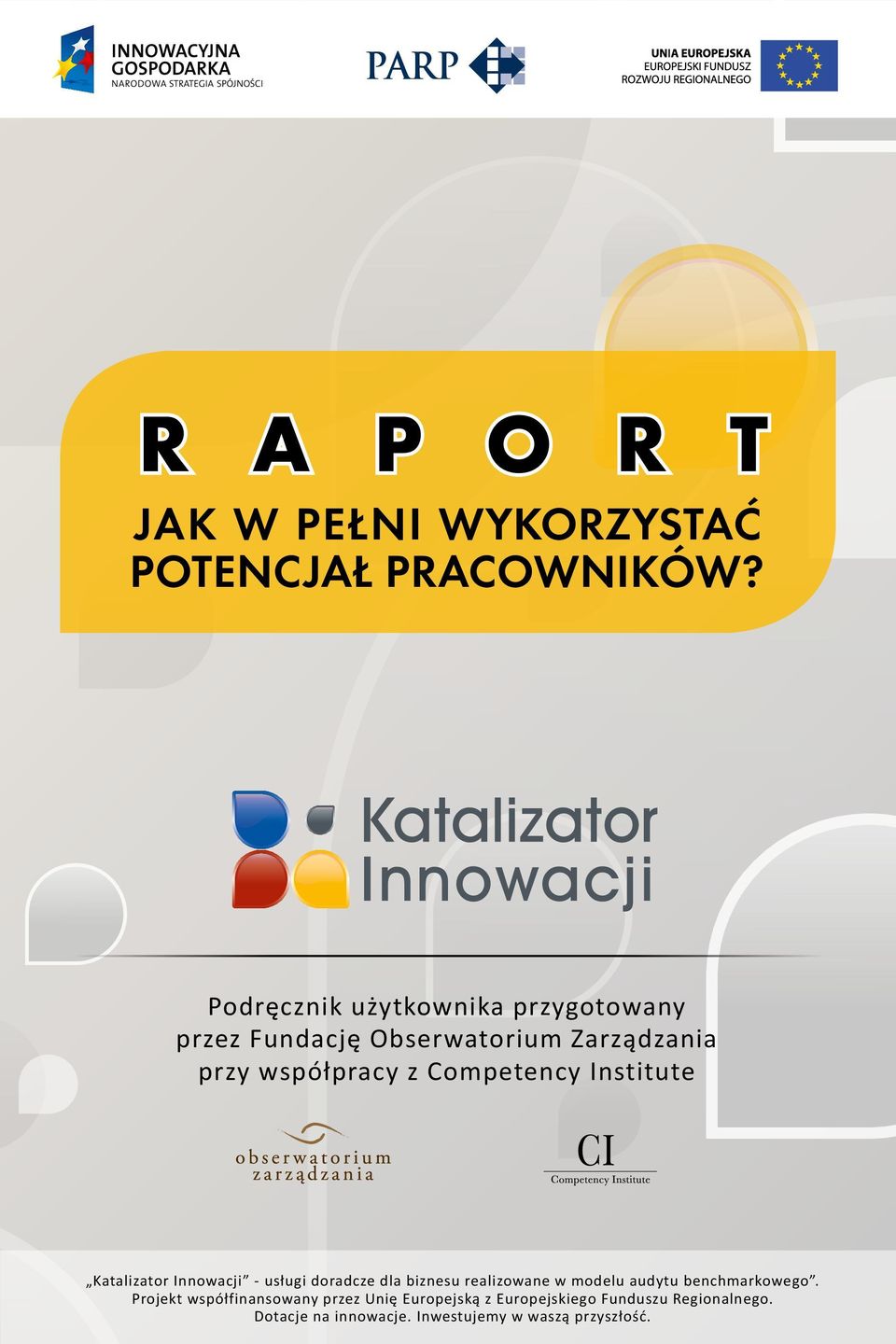 Competency Institute Katalizator Innowacji - usługi doradcze dla biznesu realizowane w modelu audytu