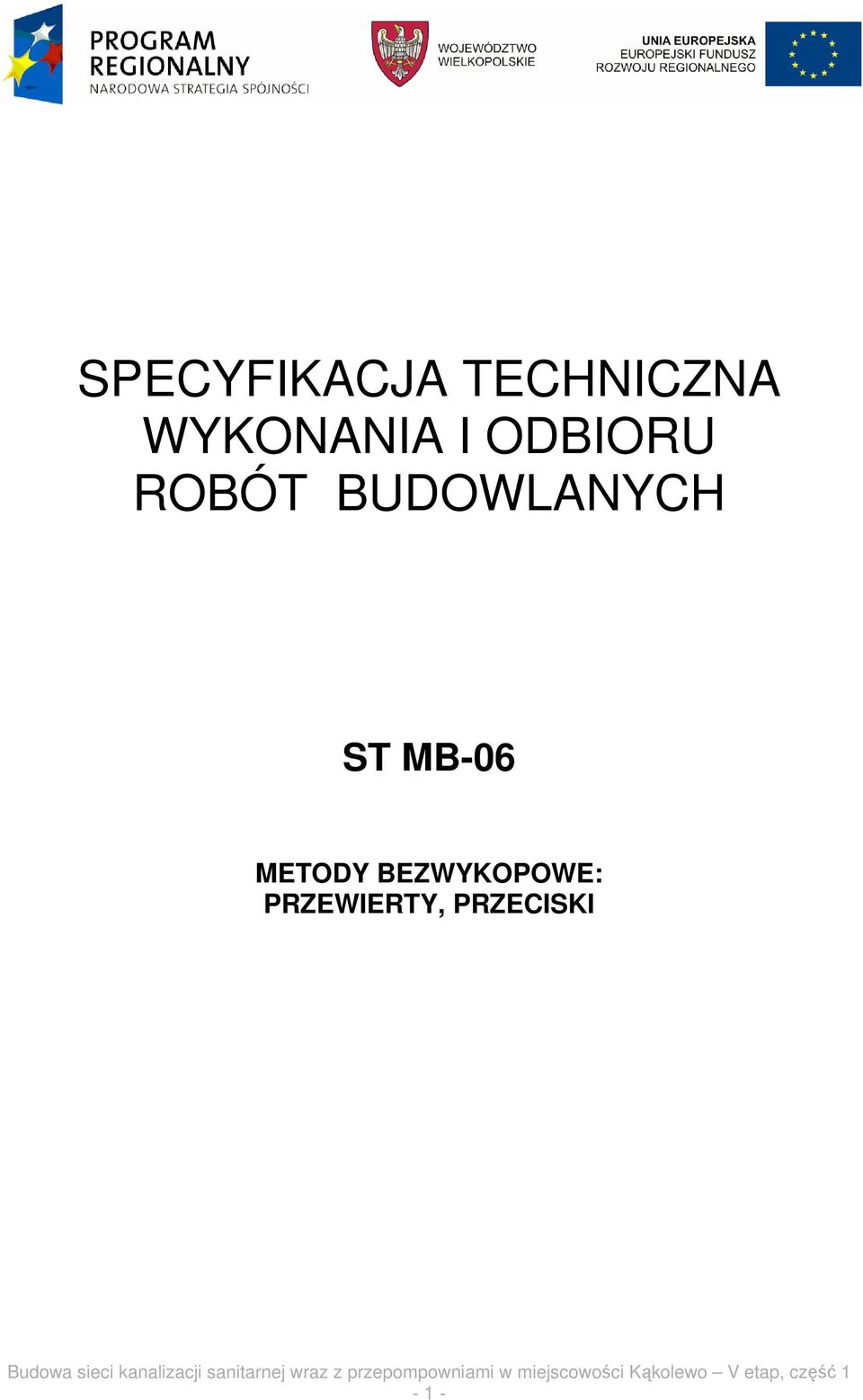 BUDOWLANYCH ST MB-06 METODY