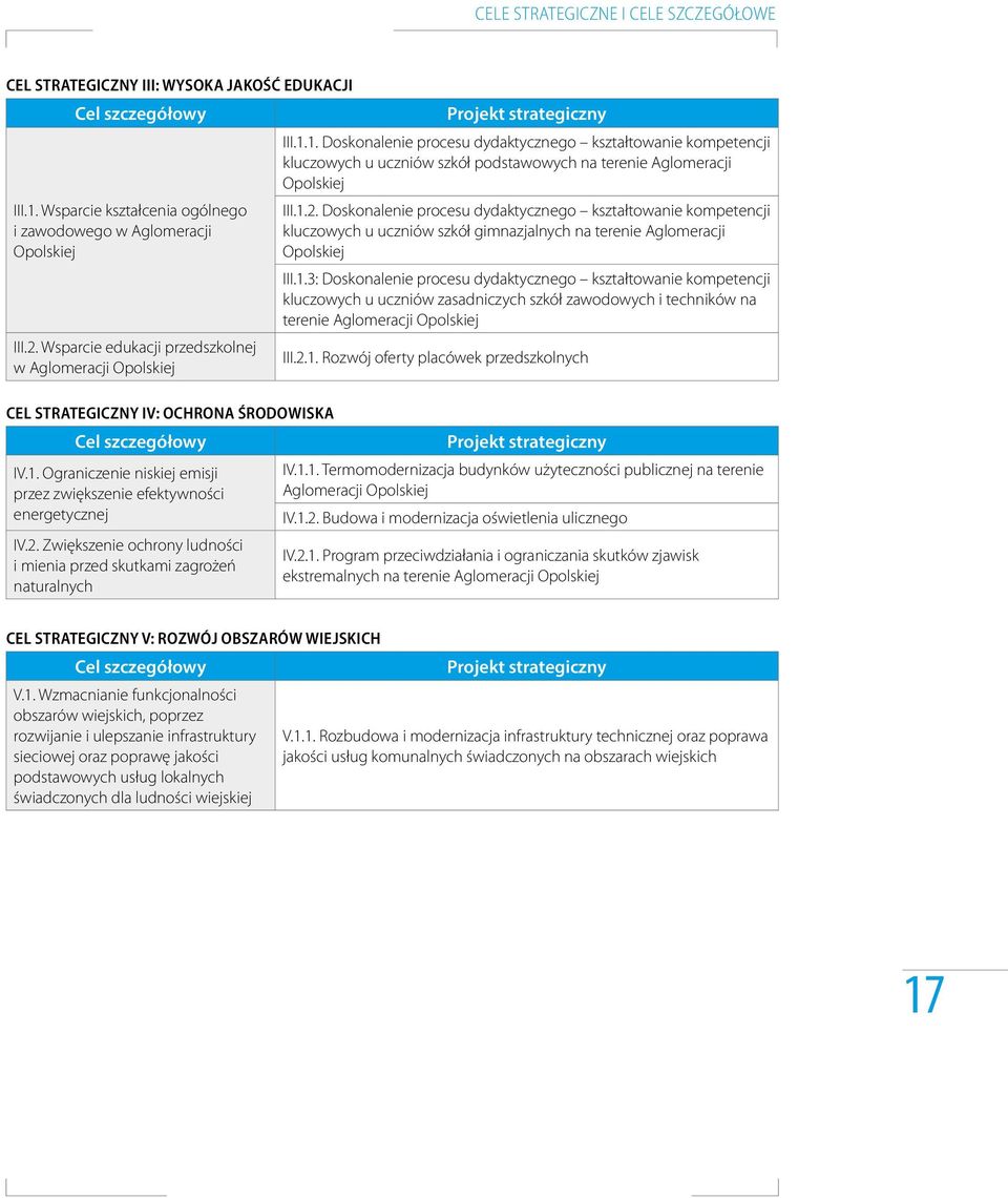 Zwiększenie ochrony ludności i mienia przed skutkami zagrożeń naturalnych Projekt strategiczny III.1.