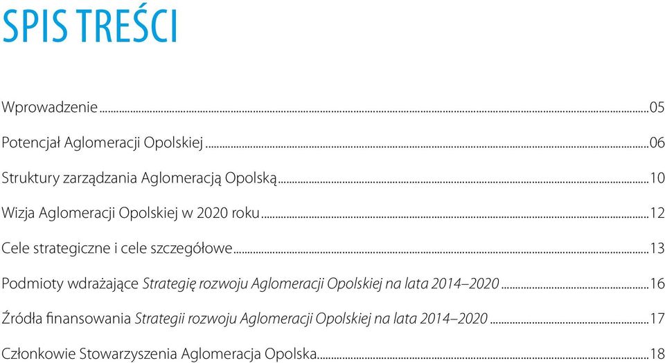 ..12 Cele strategiczne i cele szczegółowe.