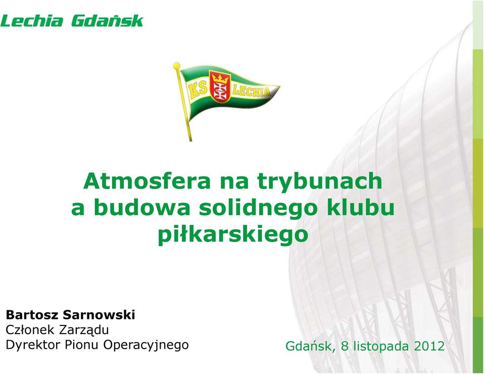 Sarnowski Członek Zarządu Dyrektor