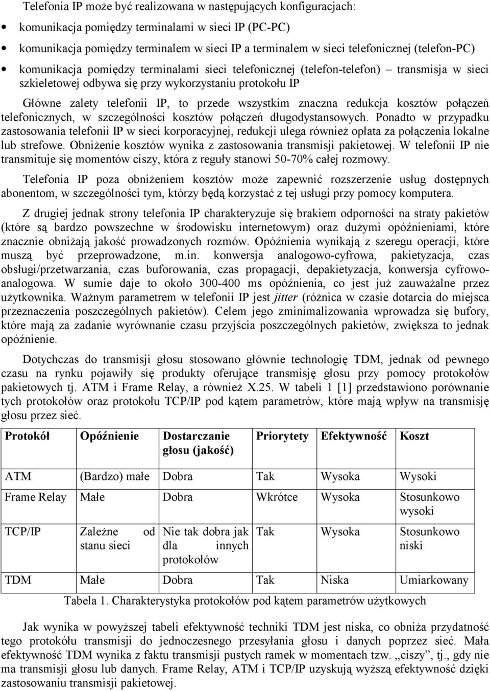 wszystkim znaczna redukcja kosztów połączeń telefonicznych, w szczególności kosztów połączeń długodystansowych.