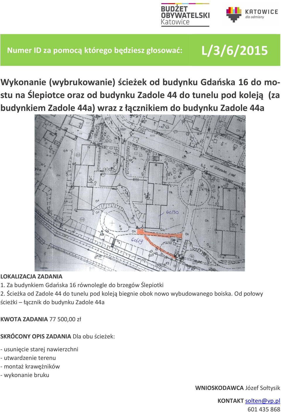 Ścieżka od Zadole 44 do tunelu pod koleją biegnie obok nowo wybudowanego boiska.