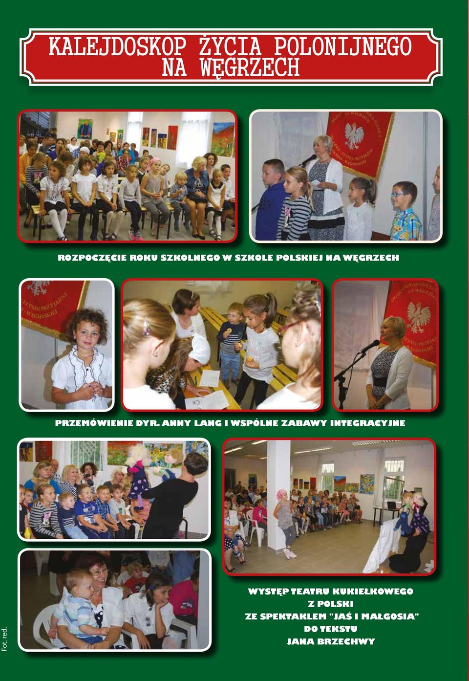 ANNY LANG I WSPÓLNE ZABAWY INTEGRACYJNE Fot. red.