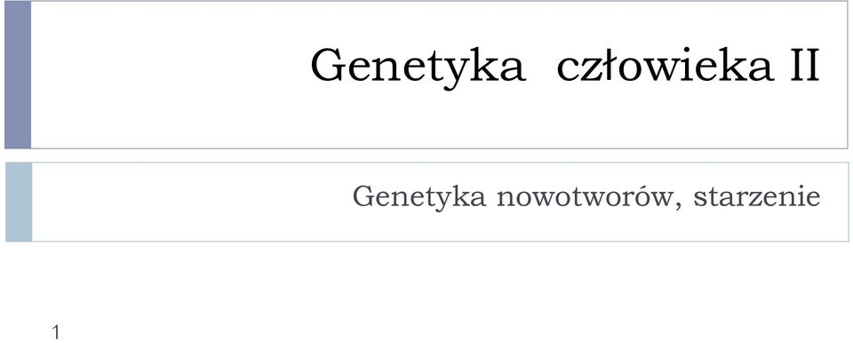 Genetyka