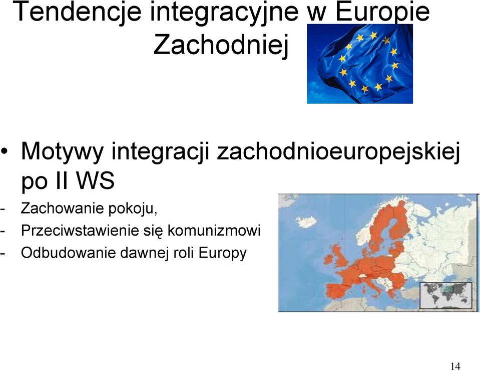 WS - Zachowanie pokoju, - Przeciwstawienie