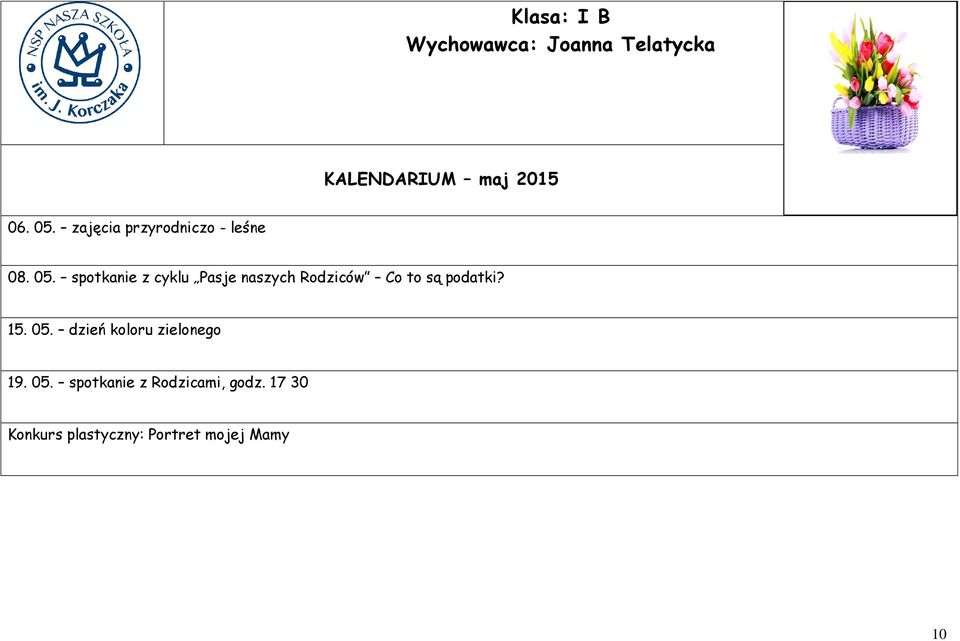 spotkanie z cyklu Pasje naszych Rodziców Co to są