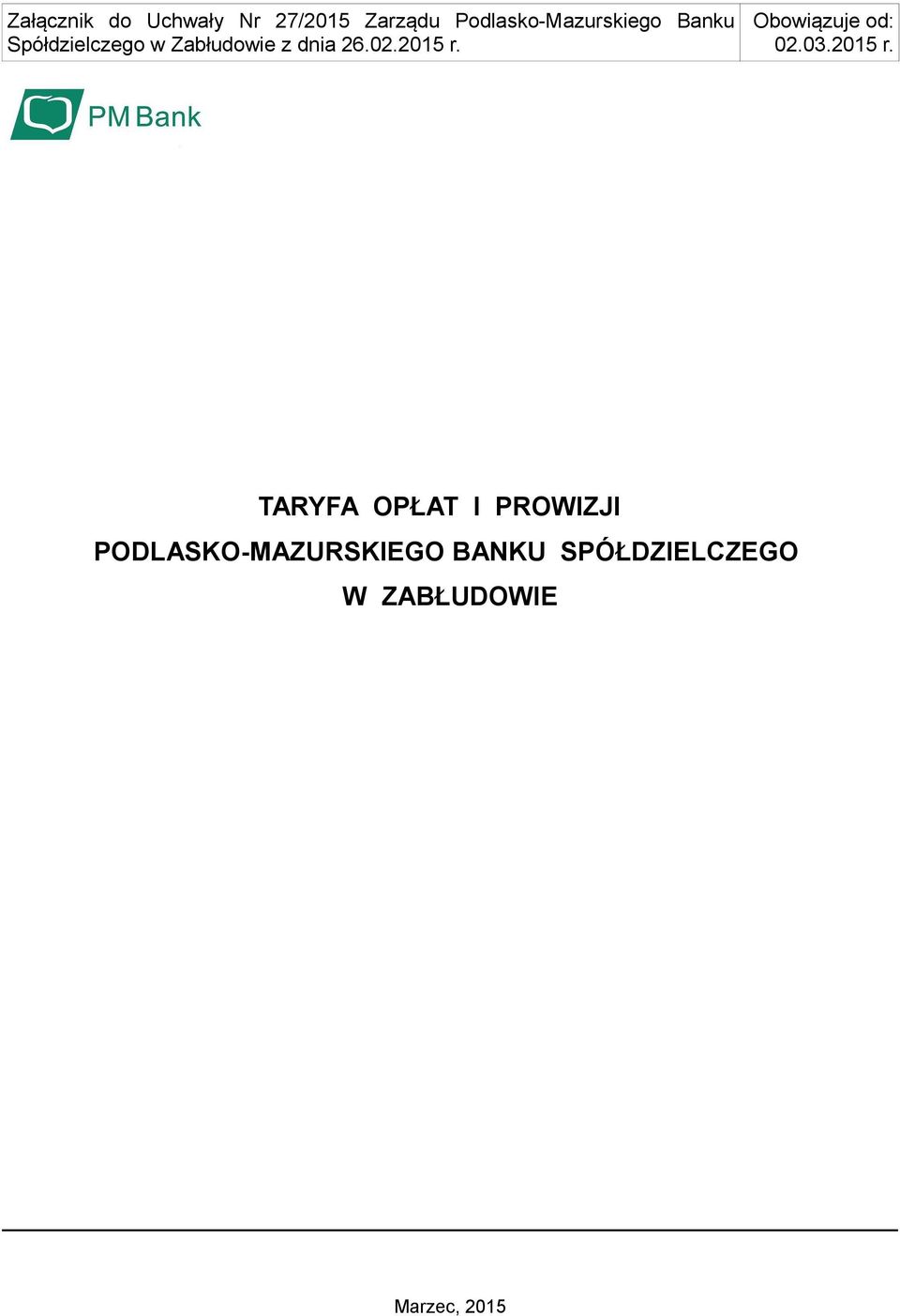 dnia 26.02.2015 r.