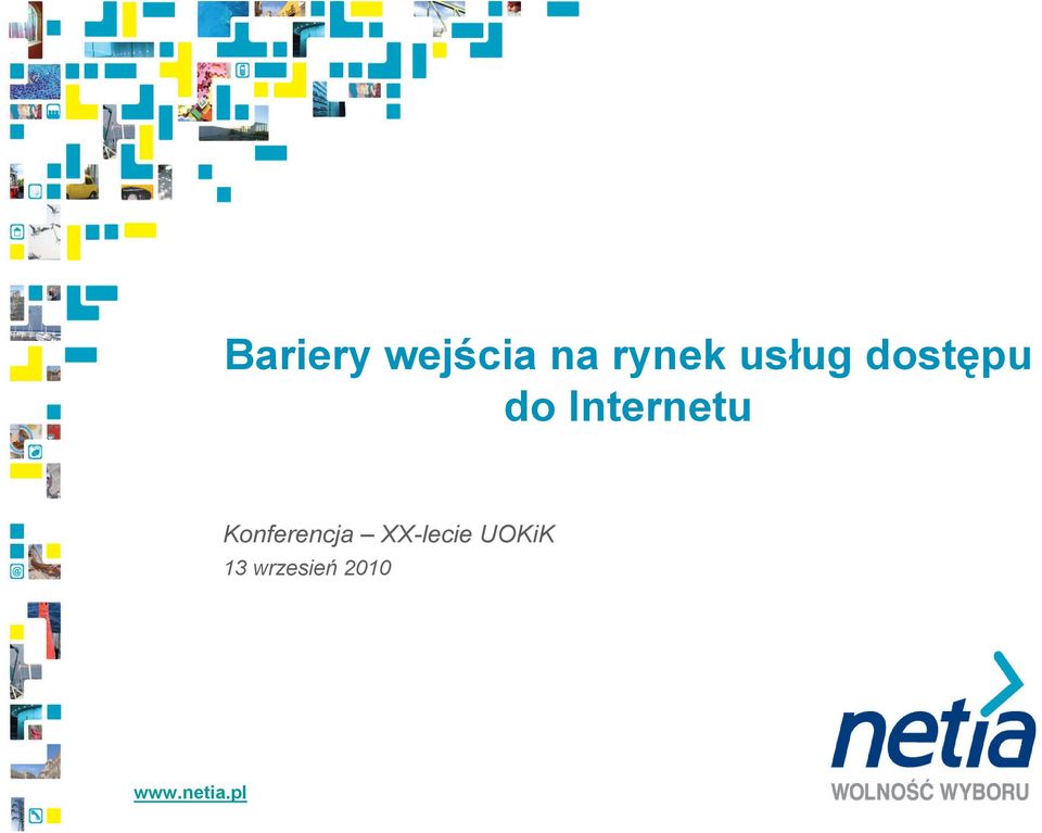 Bariery wejścia na rynek usług dostępu do Internetu - PDF Darmowe pobieranie