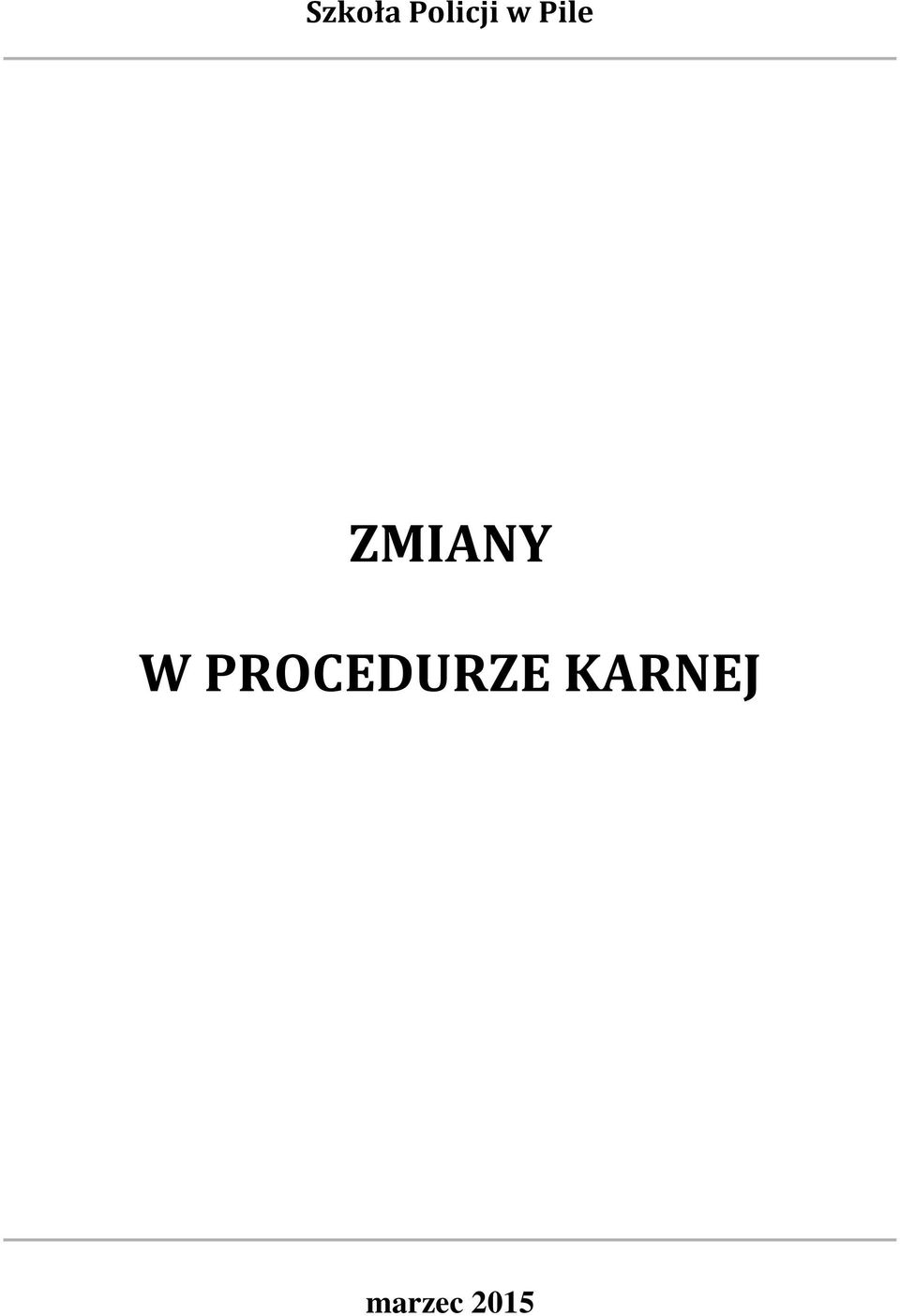 PROCEDURZE