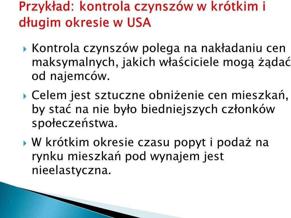 Celem jest sztuczne obniżenie cen mieszkań, by stać na nie było