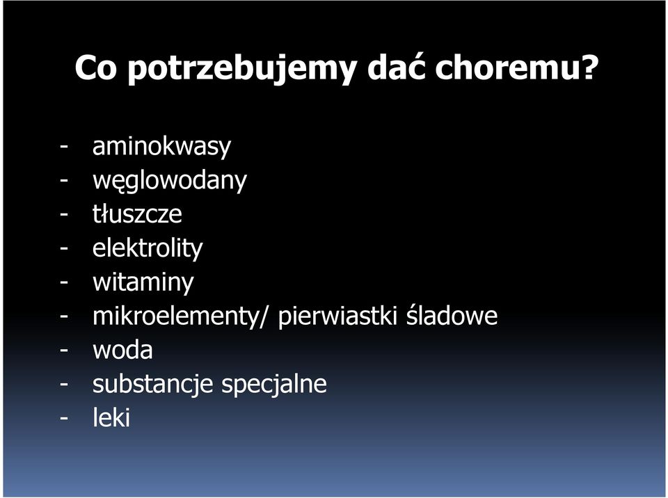 elektrolity - witaminy - mikroelementy/