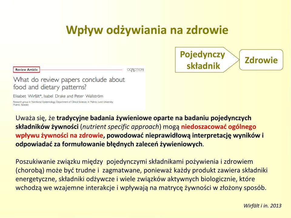 żywieniowych.