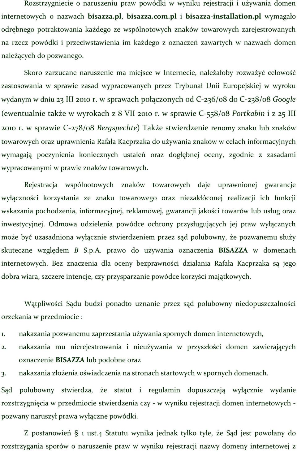 pozwanego.