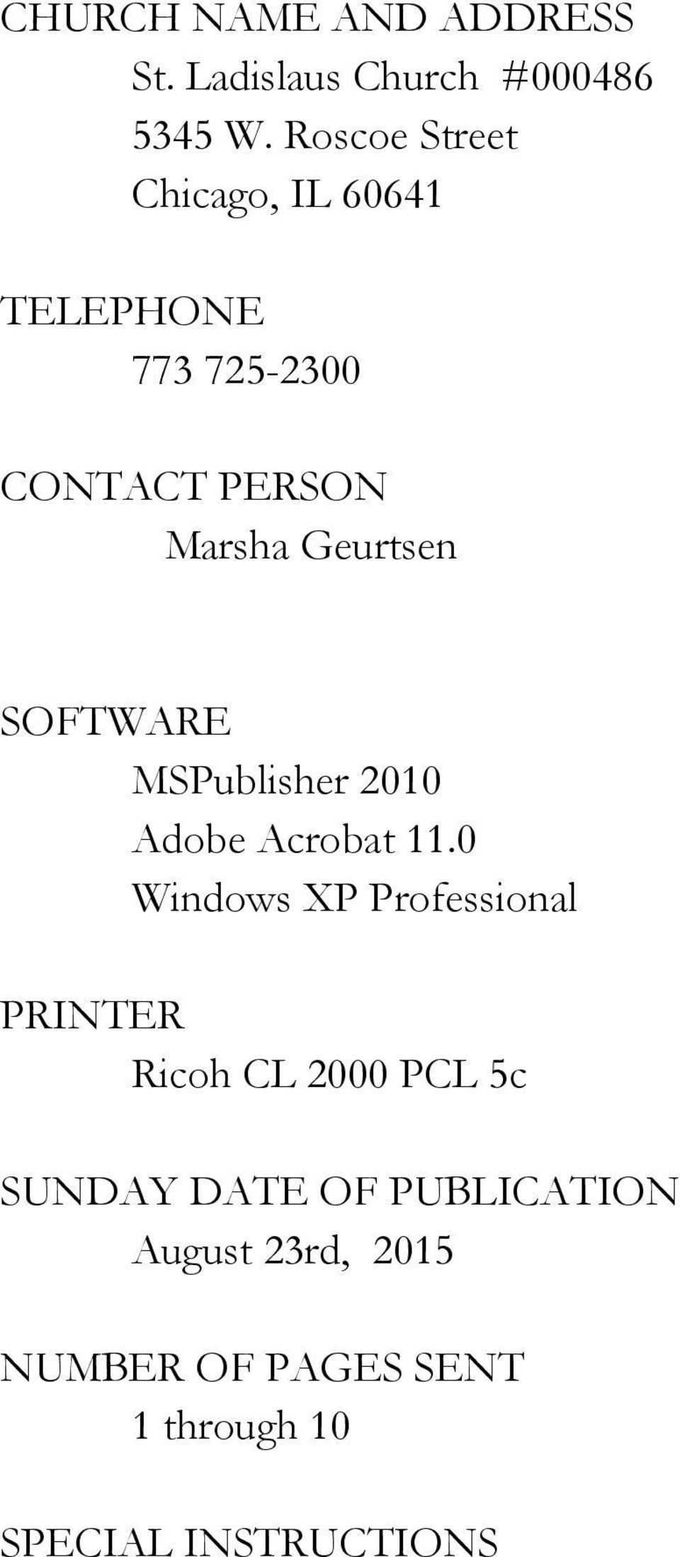SOFTWARE MSPublisher 2010 Adobe Acrobat 11.