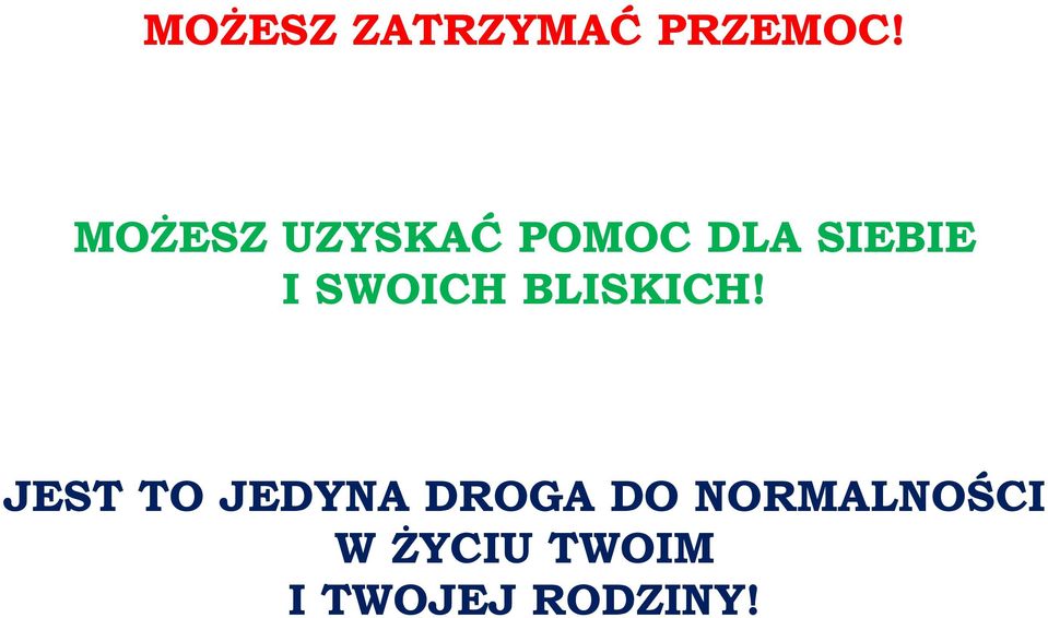 SWOICH BLISKICH!