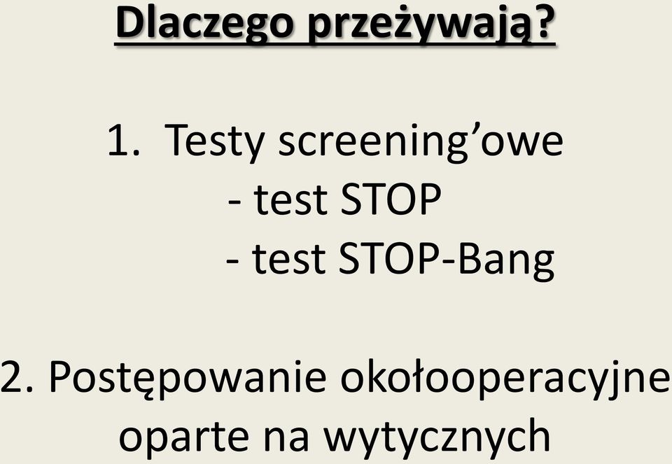 - test STOP-Bang 2.