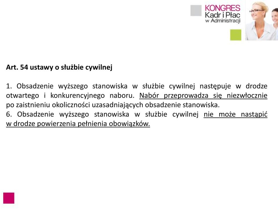 konkurencyjnego naboru.