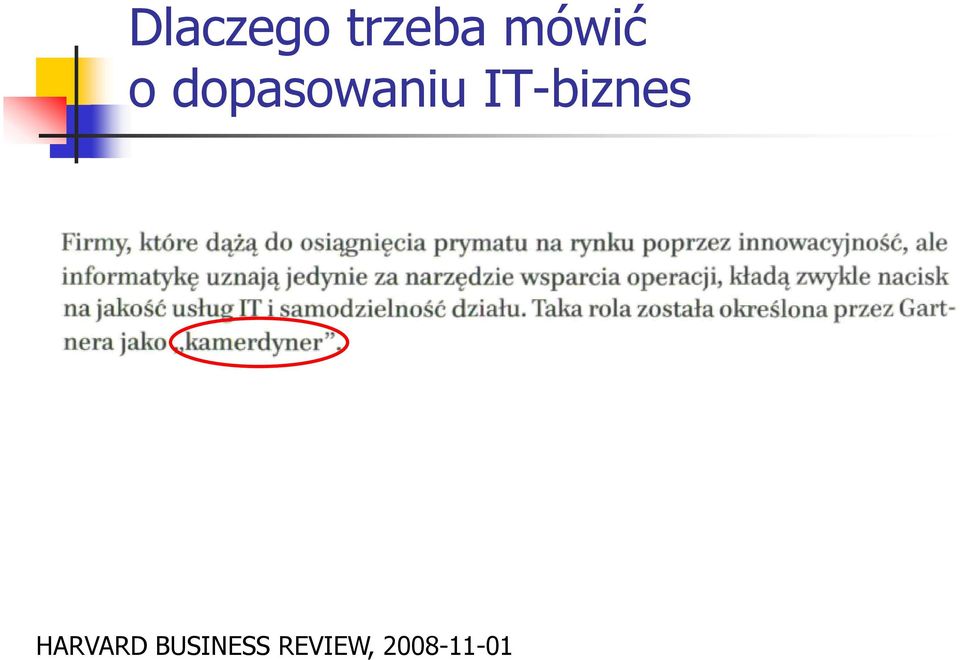 IT-biznes HARVARD