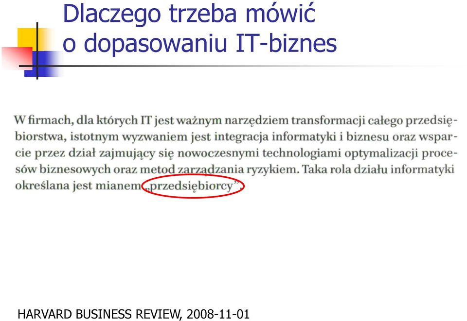 IT-biznes HARVARD