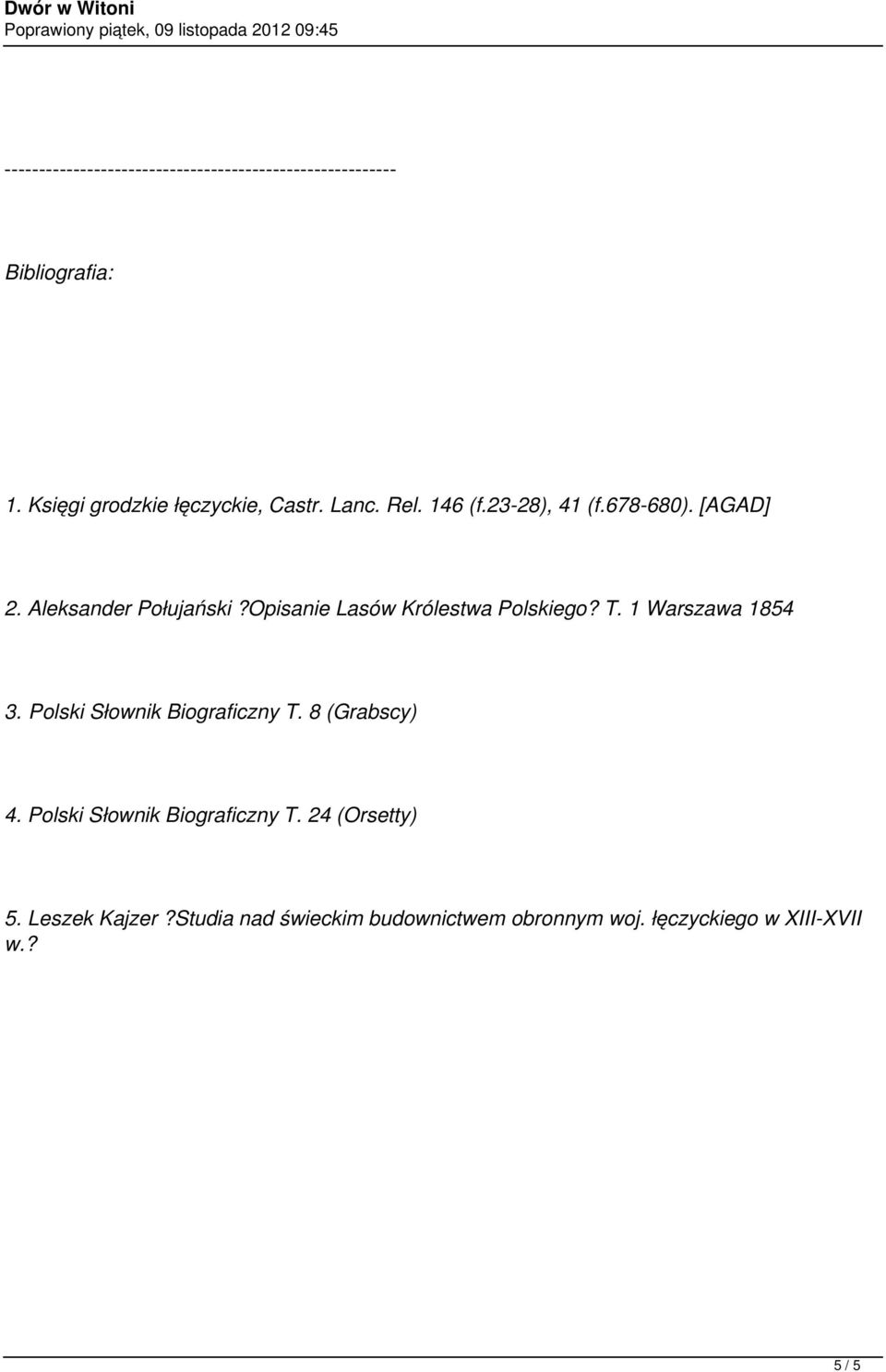 Aleksander Połujański?Opisanie Lasów Królestwa Polskiego? T. 1 Warszawa 1854 3.