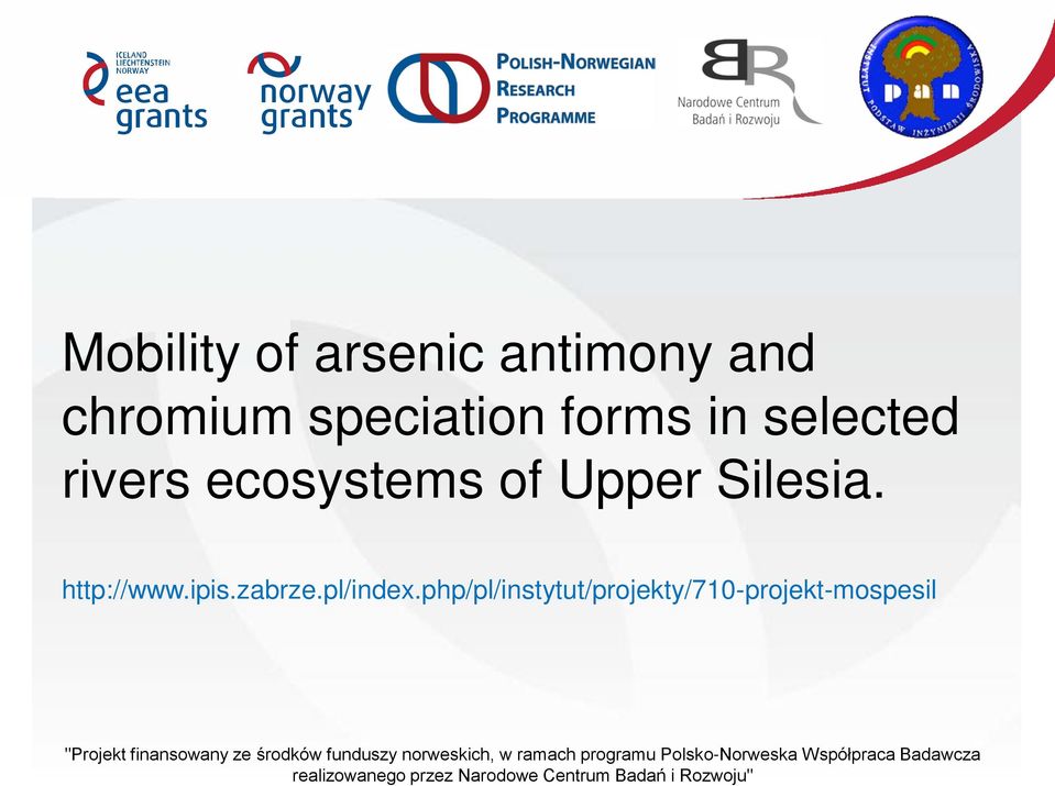 ecosystems of Upper Silesia. http://www.ipis.