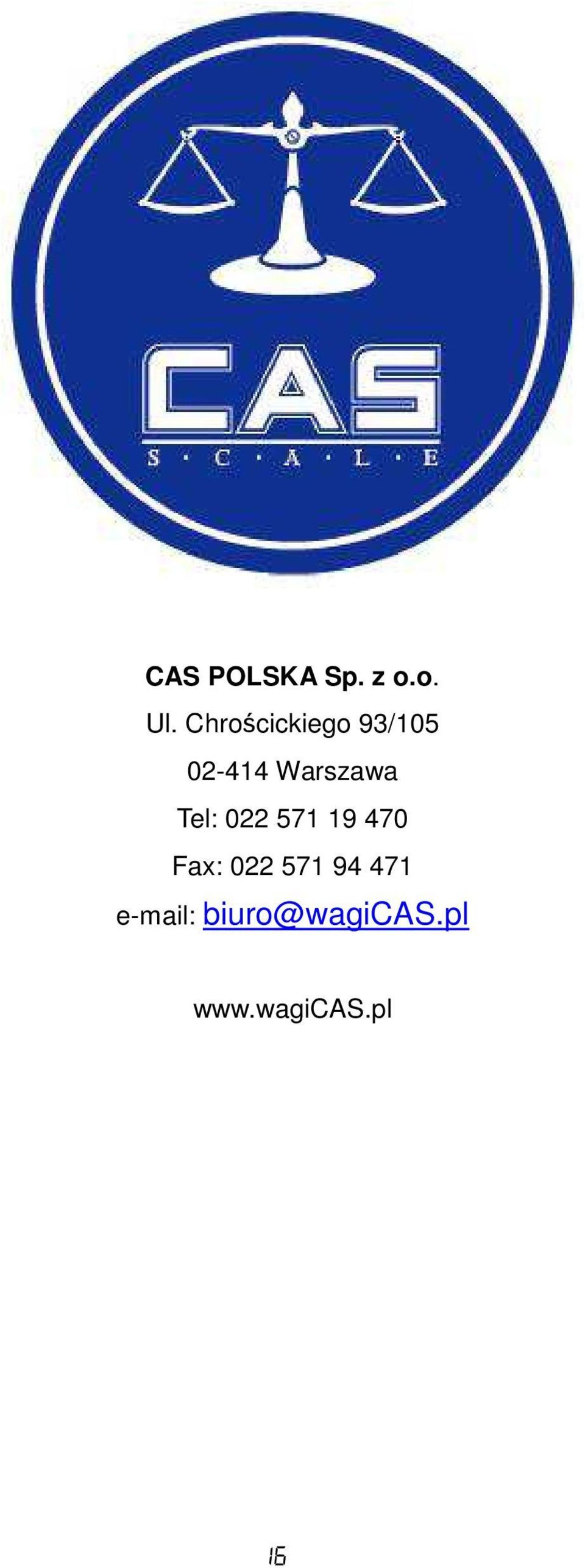 Tel: 022 571 19 470 Fax: 022 571 94