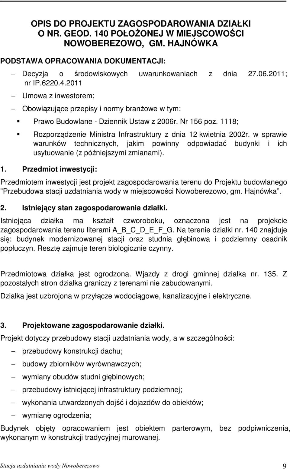 1118; Rozporządzenie Ministra Infrastruktury z dnia 12