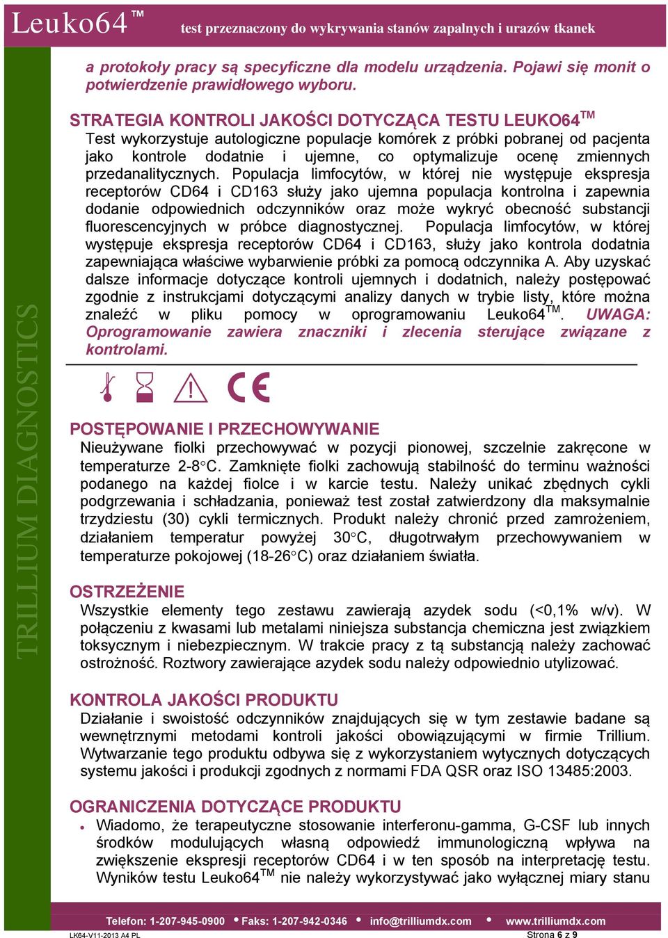 przedanalitycznych.