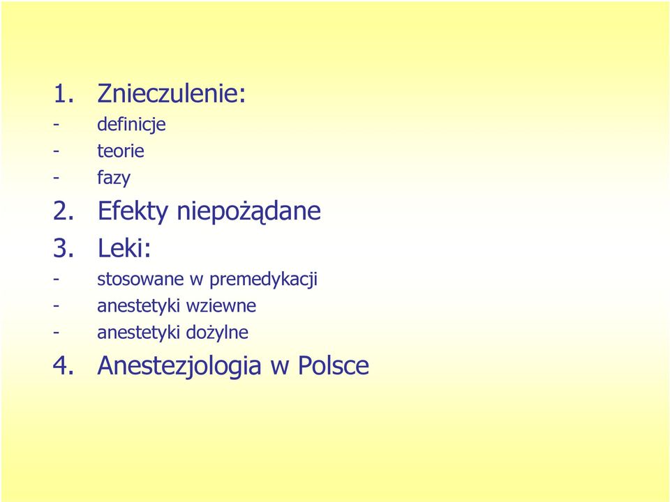 Leki: - stosowane w premedykacji -