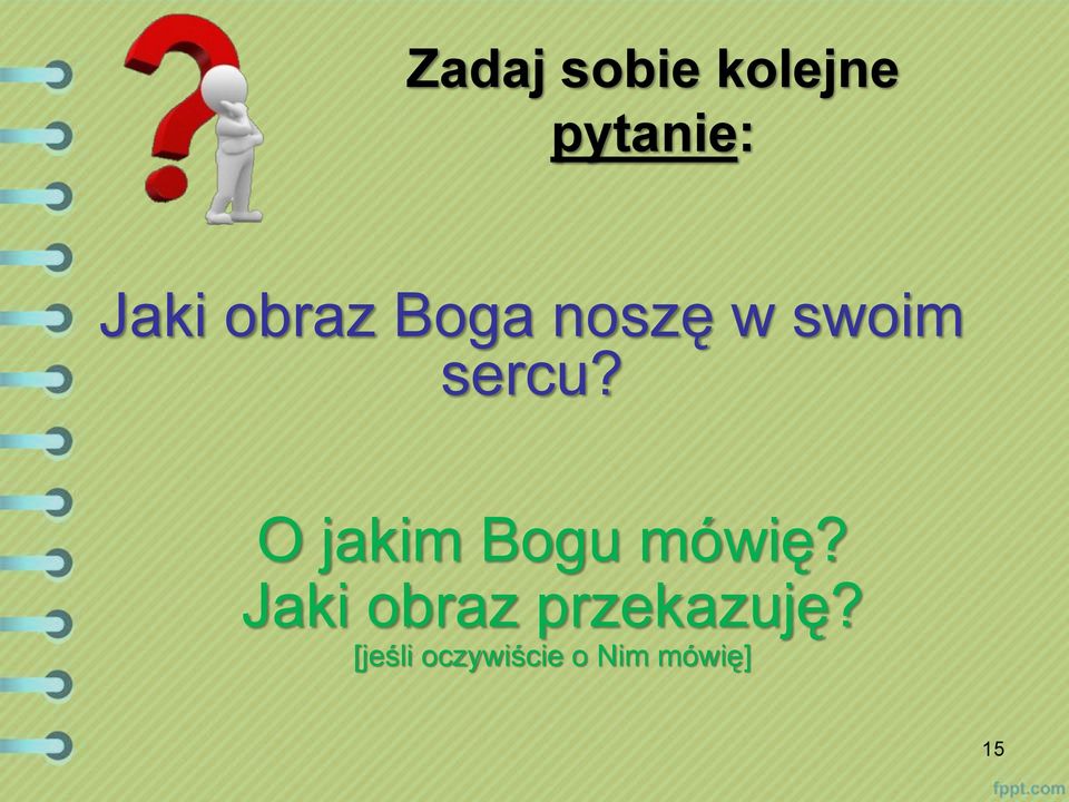 O jakim Bogu mówię?