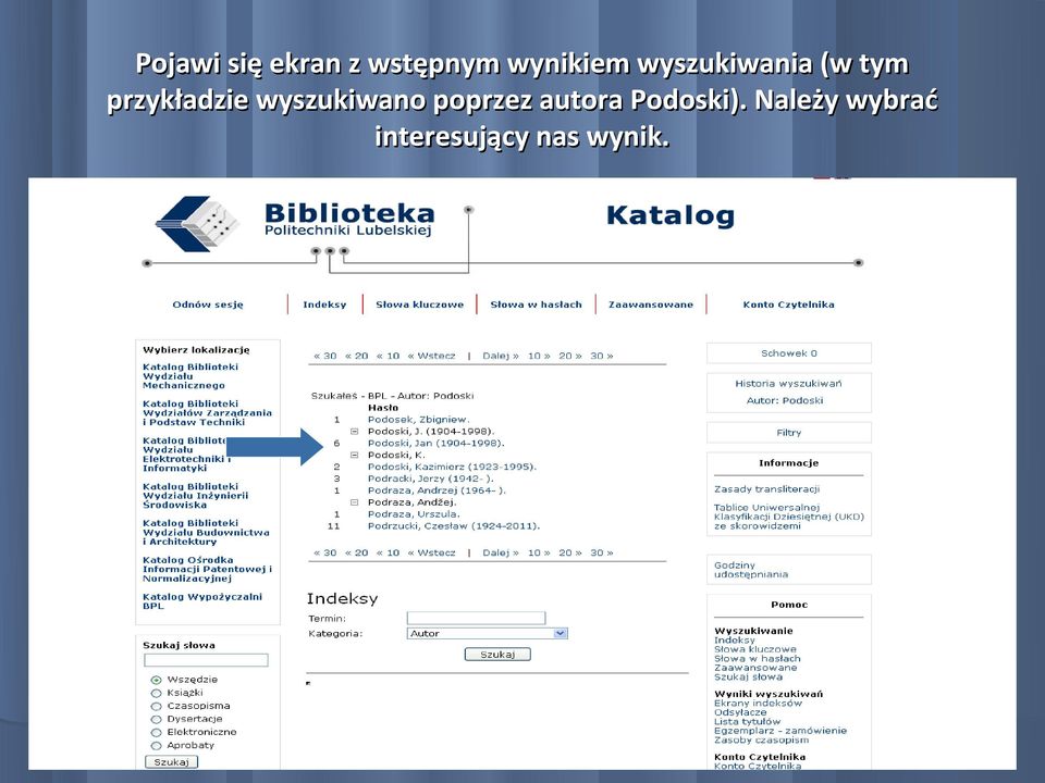 przykładzie wyszukiwano poprzez