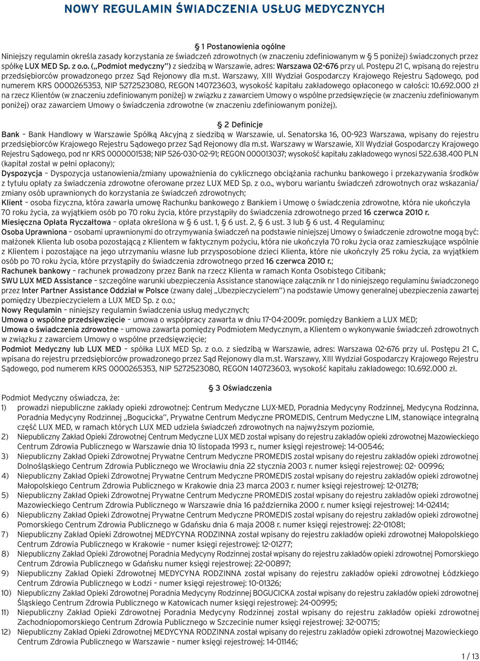 pu 21 C, wpisaną do rejestr