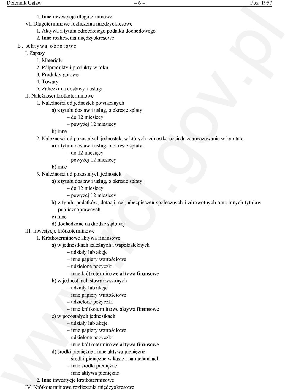 Należności od jednostek powiązanych a) z tytułu dostaw i usług, o okresie spłaty: do 12 miesięcy powyżej 12 miesięcy b) inne 2.