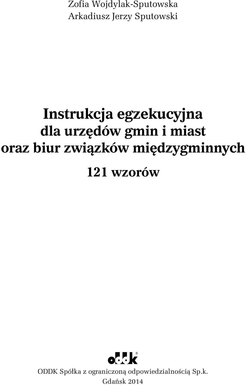 oraz biur związków międzygminnych 121 wzorów ODDK