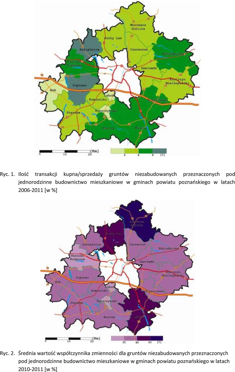 budownictwo mieszkaniowe w gminach powiatu poznańskiego w latach 20