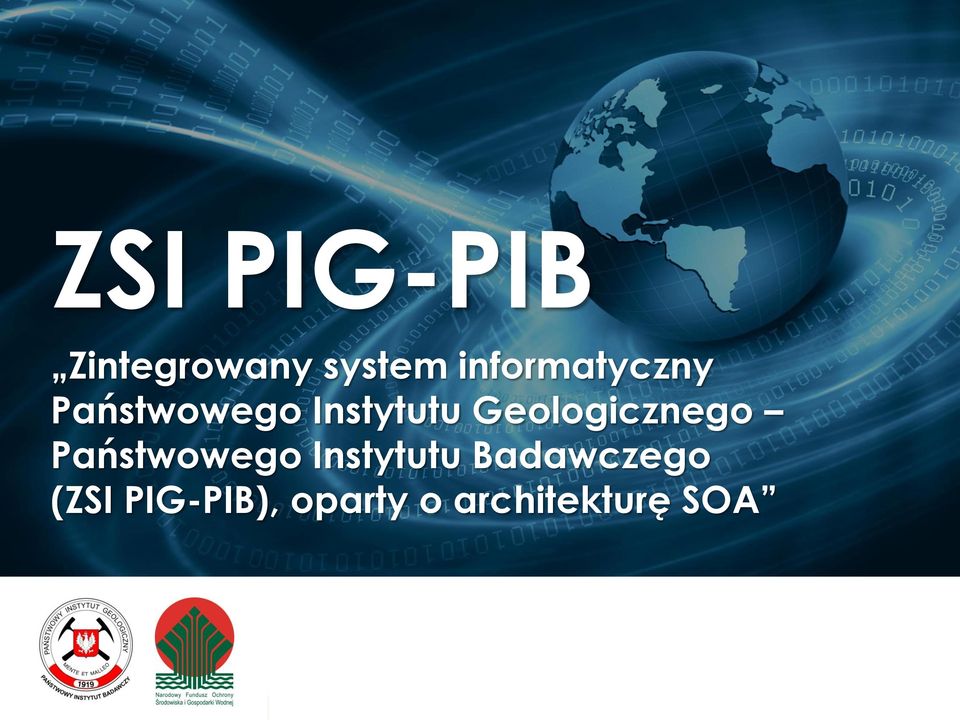 Geologicznego Państwowego Instytutu