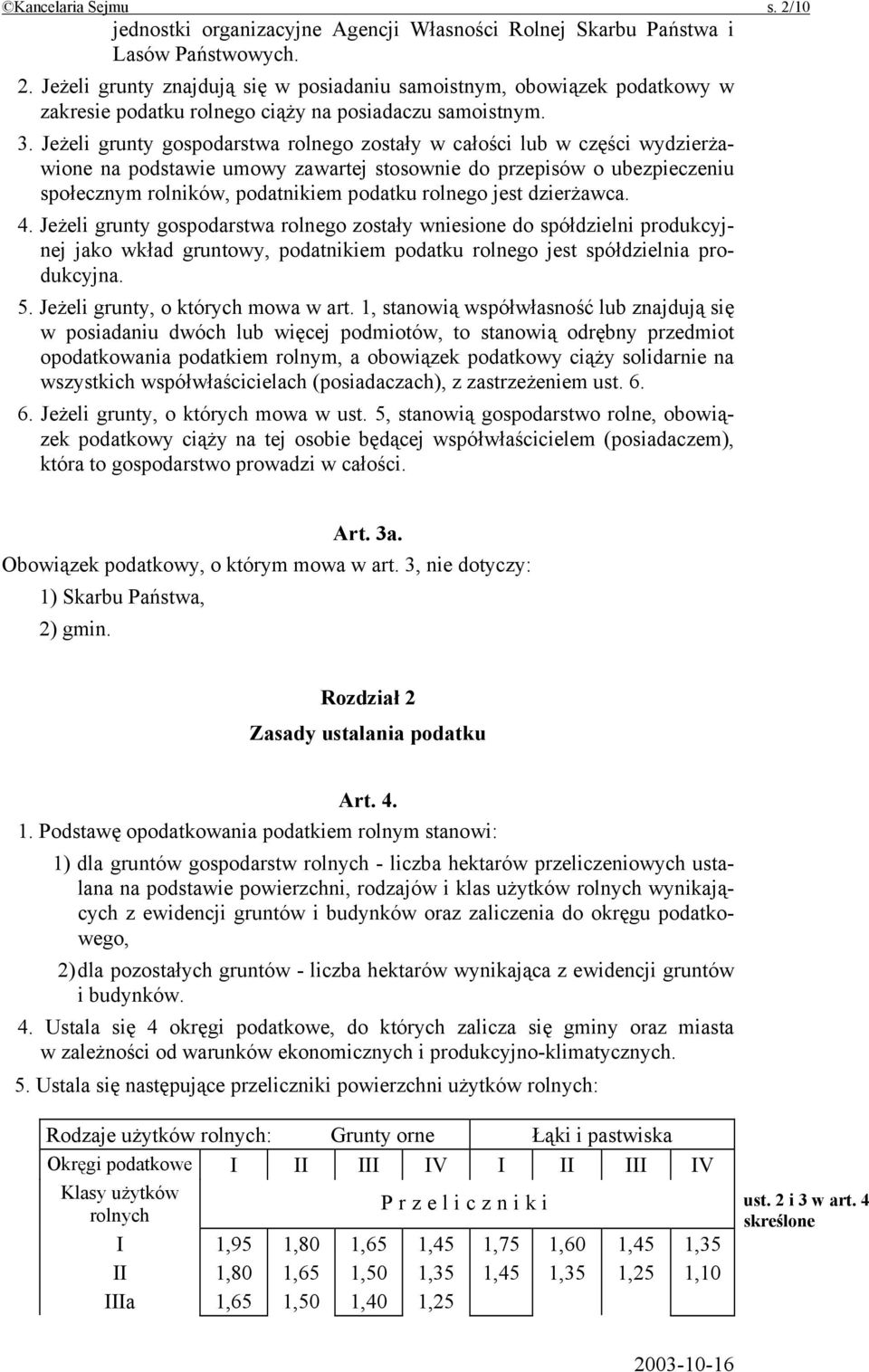 jest dzierżawca. 4. Jeżeli grunty gospodarstwa rolnego zostały wniesione do spółdzielni produkcyjnej jako wkład gruntowy, podatnikiem podatku rolnego jest spółdzielnia produkcyjna. 5.