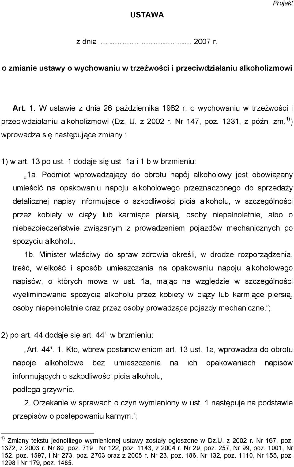 1a i 1 b w brzmieniu: 1a.