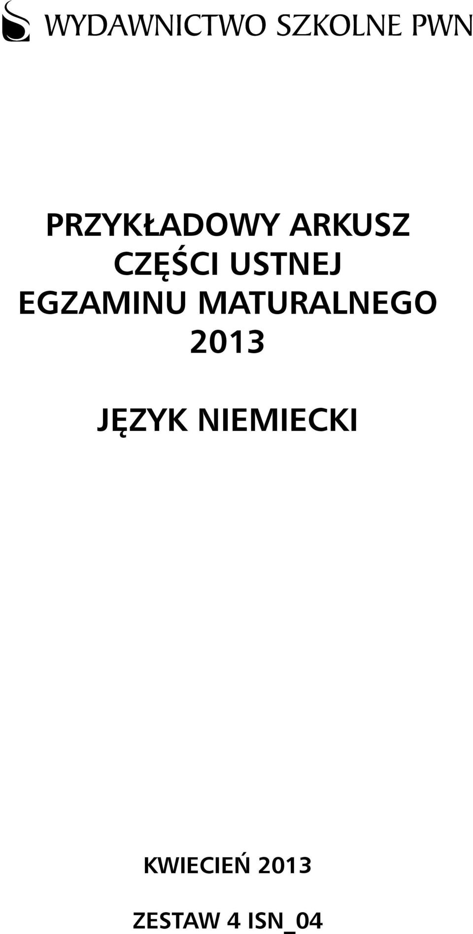 MATURALNEGO 201 JĘZYK