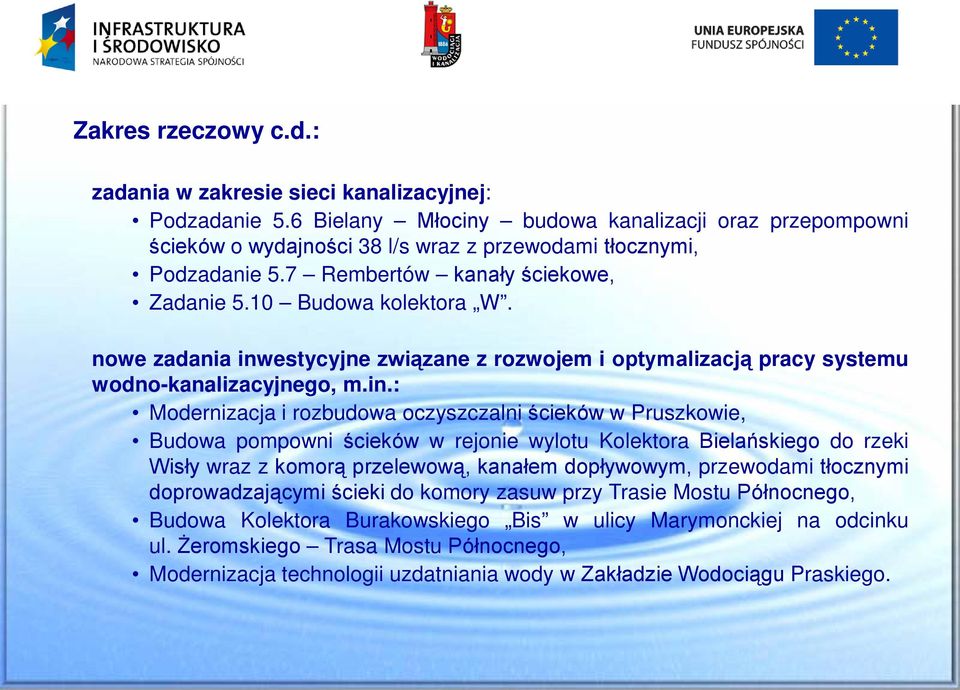 nowe zadania inw
