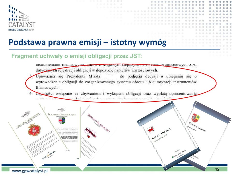 Fragment uchwały o