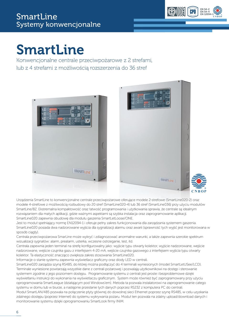 (SmartLine036) przy użyciu modułów SmartLine/8Z.