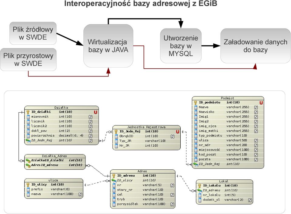 SWDE Wirtualizacja bazy w JAVA