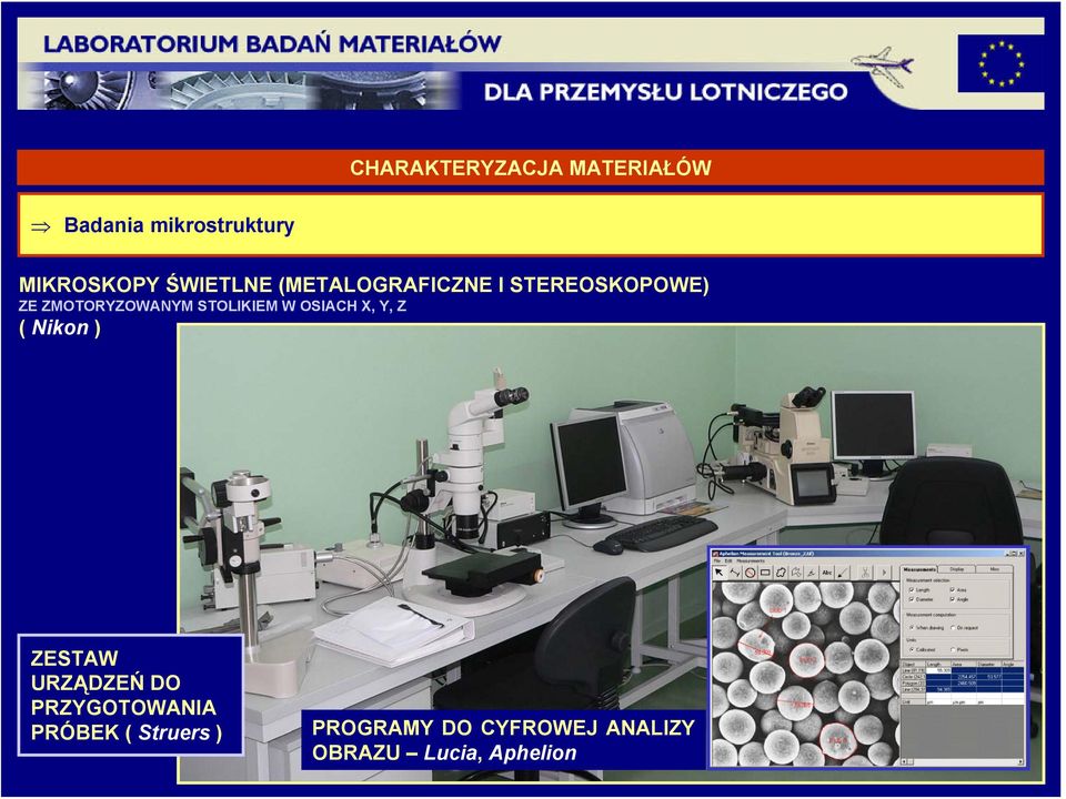 STOLIKIEM W OSIACH X, Y, Z ( Nikon ) ZESTAW URZĄDZEŃ DO