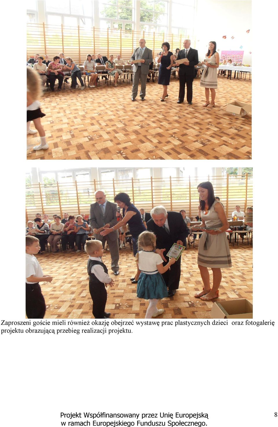 plastycznych dzieci oraz fotogalerię