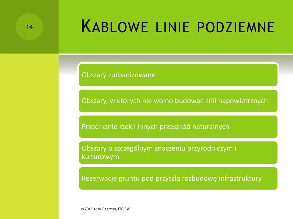 przeszkód naturalnych Obszary o szczególnym znaczeniu przyrodniczym
