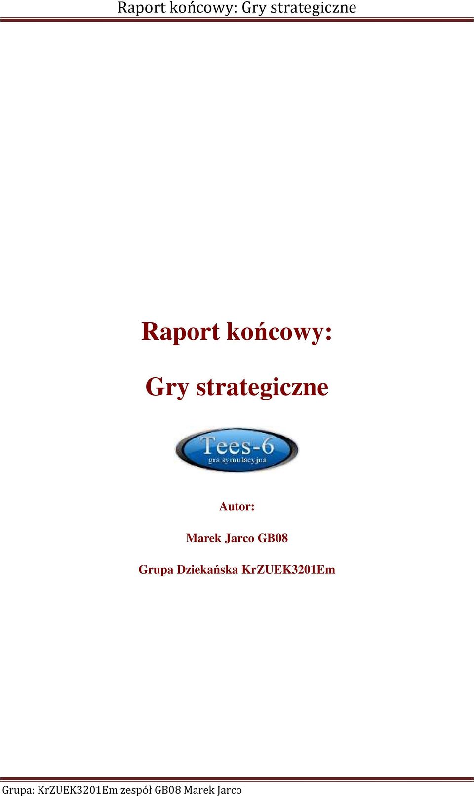 Marek Jarco GB08