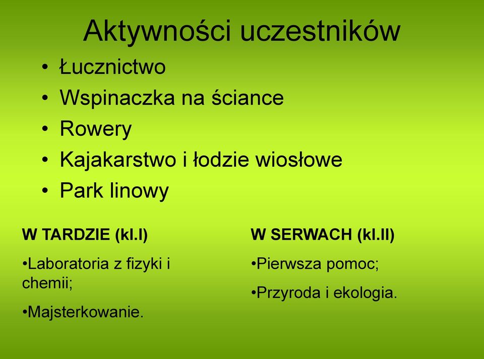 TARDZIE (kl.