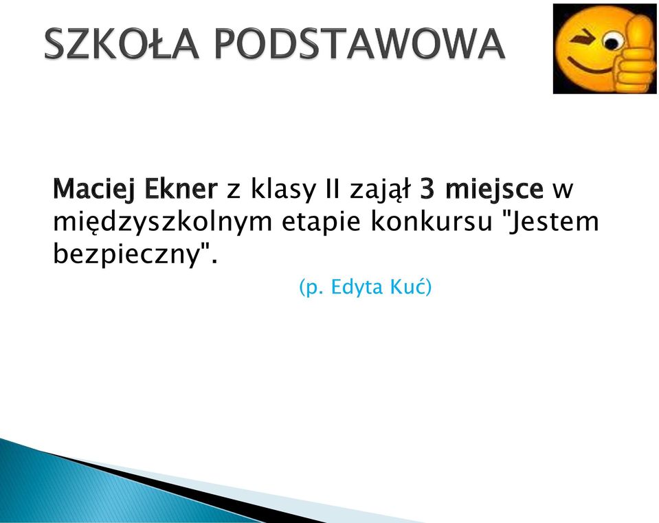 międzyszkolnym etapie